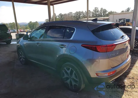 2018 Kia Sportage Sx from USA, damaged, VIN KNDPR3A6XJ7376593